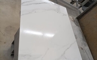 Produktion - Statuario Michelangelo Level Keramik Rückwand