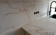 Montage in Kelkheim der Entzo Dekton Arbeitsplatten und Rückwände
