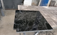 Produktion - Black Forest Granit Arbeitsplatte in 65,40 x 64,70 cm