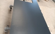 Produktion -  Negro Tebas Silestone Arbeitsplatte mit Ausschnitt