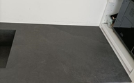 Slate Black Level Keramik Arbeitsplatte in Klagenfurt geliefert