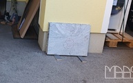 Lieferung der Viscont White Granit Arbeitsplatten in Klagenfurt/ Österreich