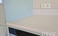 Blanco Maple Silestone Arbeitsplatte in 2 cm Stärke