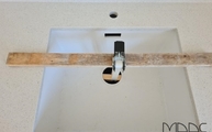 Unterbauspüle in der Blanco Maple Silestone Arbeitsplatte