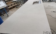Produktion - Bottega Caliza Porcelanosa Arbeitsplatte mit Ausschnitt