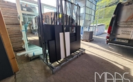 Krishna Black Granit Arbeitsplatten in Koblenz geliefert