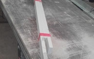 Produktion - 8868 Argos White CTX-BasicQuarz Wischleisten