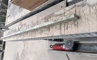 Produktion - Atlas Granit Wischleisten