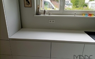 Absolute Blanc Compac Arbeitsplatten in 1,2 cm