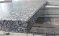 Produktion - Alps Glitter Granit Fensterbank