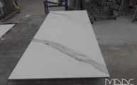 Produktion - Aria White Porcelanosa Arbeitsplatte in 1,2 cm