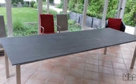 Neolith Aspen Grey mit silk Oberfläche und 1,2 cm Stärke