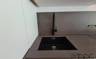 Spüle in der Barro Neolith Arbeitsplatte