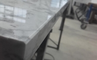 Produktion - Marmor Fensterbänke Bianco Carrara C mit polierter Oberfläche