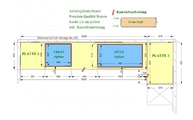 CAD Zeichnung der Granitplatten in Köln
