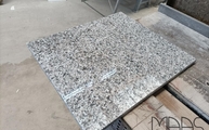 Produktion - Bianco Sardo Granit Rückwand