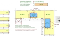 CAD Zeichnung der Küche in Köln im 4. OG