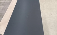 Produktion - Black Tinta Unita Level Keramik Arbeitsplatte mit Natural Oberfläche