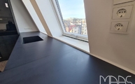 Matte Black Tinta Unita Level Keramik Arbeitsplatte