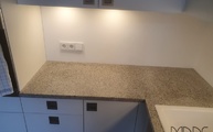 Blanco Cristal Extra Granit Arbeitsplatte in 3,0 cm Dicke