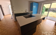 Silestone Arbeitsplatten Blanco Maple in Köln montiert