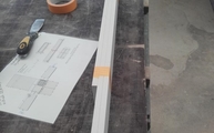 Silestone Wischleisten Blanco Zeus Extreme