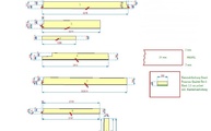 Zeichnung der Silestone Fensterbänke und Granit Kaminabdeckung