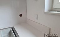 Blanco Zeus Extreme Silestone Rückwand und Wischleiste in Köln montiert