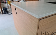 Trani Ivory CTX - Basic Keramik Arbeitsplatte in 1,2 cm