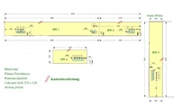 CAD Zeichnung der Porcelanosa Rückwände