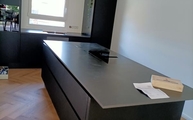 Küche in Köln mit Calatorao Neolith Arbeitsplatten