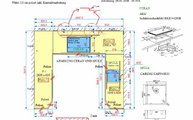 Granit Küchenarbeitsplatten - Produktionsplan