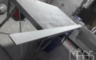 Produktion - Color White Marazzi Rückwand