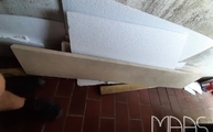 Crema Marfil Marmor Fensterbänke in Köln geliefert