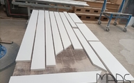 Produktion - Dream Quarzagglo Fensterbänke Dream White