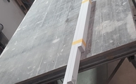 Produktion - Eternal Statuario Silestone Wischleisten