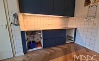 Küche in Köln mit Eternal Statuario Silestone Arbeitsplatte