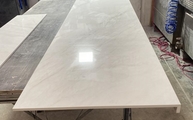 Produktion - Glem White Porcelanosa Arbeitsplatte in 1,2 cm