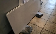 Ice White K2 Quarzplatten in Köln montiert