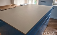 Kücheninsel mit Aeris Dekton Arbeitsplatte