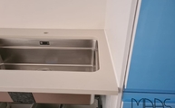 Unterbaspüle in der Aeris Dekton Arbeitsplatte