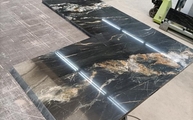 Produktion - Belvedere Granit Arbeitsplatte in 2 cm