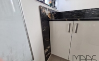 Belvedere Granit Arbeitsplatten und Rückwände in Köln montiert