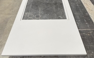 Produktion - Blanco Zeus Extreme Silestone Arbeitsplatte mit Ausschnitt
