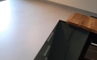 UltraMatt Oberflächen der Kovik Dekton Arbeitsplatten