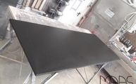 Produktion - Nero Assoluto Zimbabwe Granit Arbeitsplatte in 2 cm 