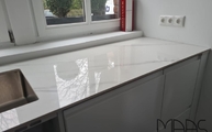 Statuario Michelangelo Level Keramik Arbeitsplatten in 1,2 cm