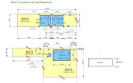 CAD Zeichnung der Schiefer Arbeitsplatten