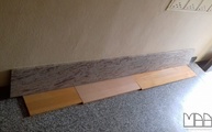 Granit Fensterbank Ivory Brown / Shivakashi in Köln geliefert