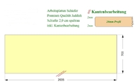 CAD Zeichnung der Schieferplatte